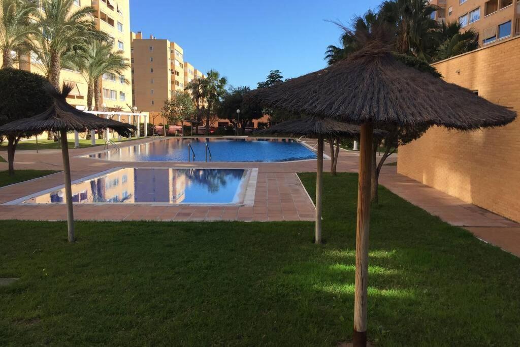 Beautiful Apartment With Swimming Pool And Beach Alicante Exteriör bild